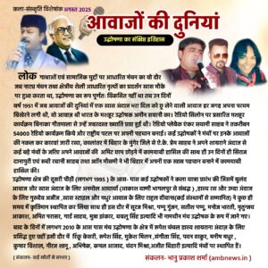 आवाजों की दुनिया